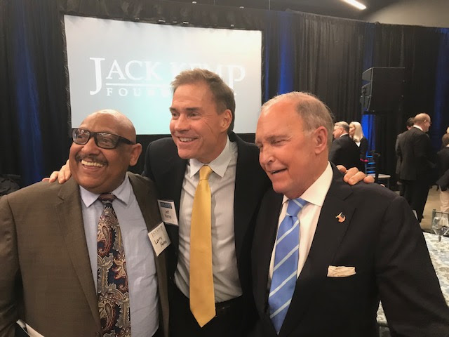 At the Jack Kemp Foundation event