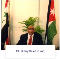 CEO Larry Hales in Iraq