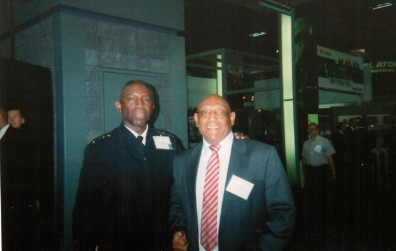 Larry Hales with General Kip Ward, AFRICOM